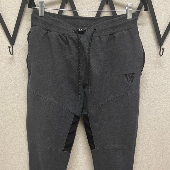 Zenwill Tapered Men's Gym Joggers Fitness Pants Slim Fit Medium - Picture 1 of 12